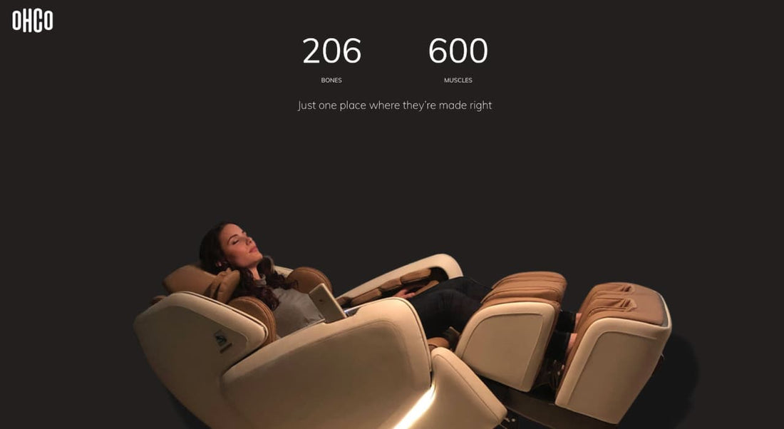 Say Hello to OHCO: The New Brand Name for the Best Luxury Massage Chairs in the World