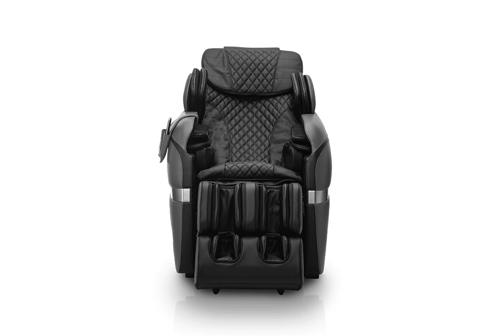 black massage chair